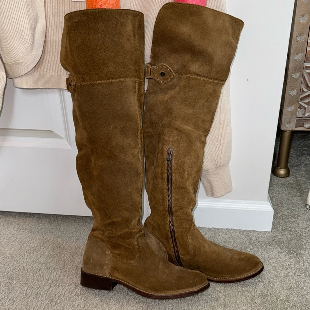 Used FRYE Shirley Over the Knee boots 7.5